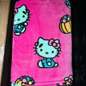 Hello Kitty Frankenstein Blanket - TWIN